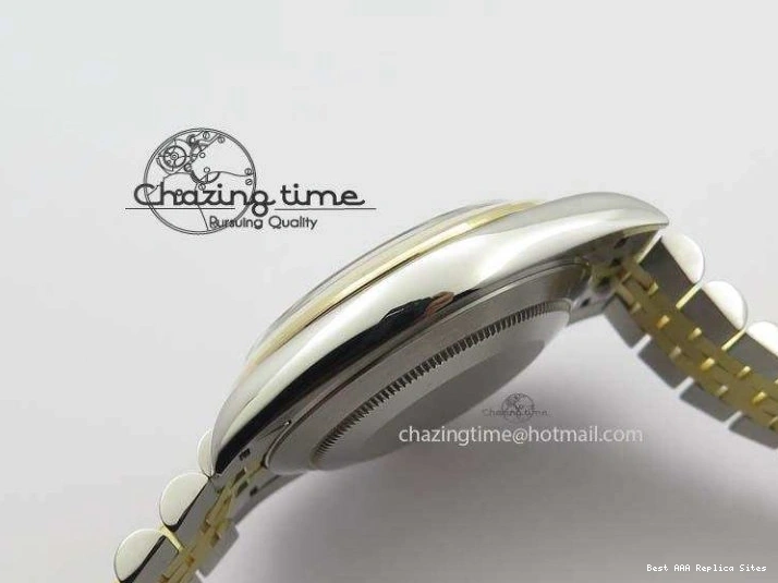 Best AAA Replica Sites On Dial Noob Silver Jubilee YG 126303 A 41mm Wrapped 1:1 Compact SS YG 3764 Bracelet Best Edition DateJust 0116